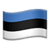 🇪🇪 flag: Estonia display on Apple